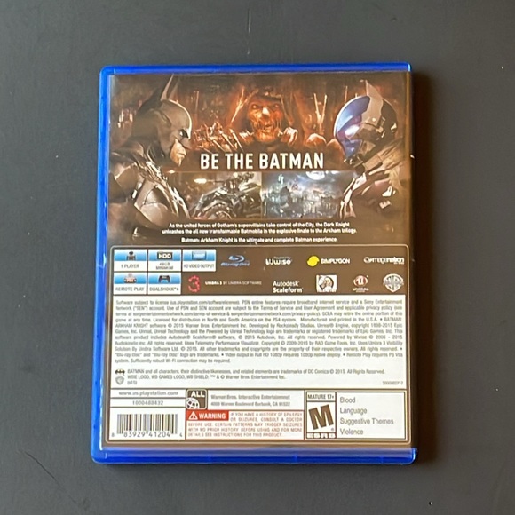 PlayStation 4 Batman Arkham Knight Game - Picture 2 of 3